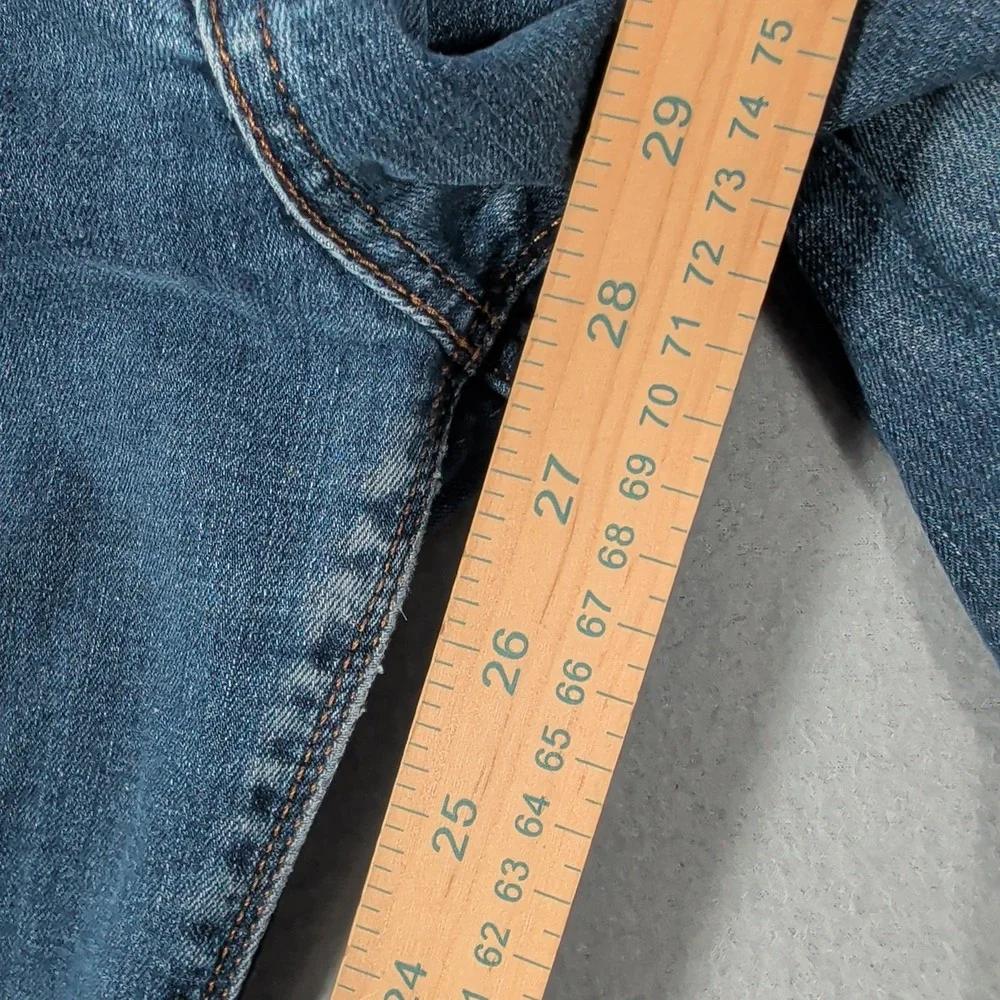 Levis 525 Perfect Waist Straight Leg Jeans Mens W33 L30‎ Blue Denim 15564-0045
